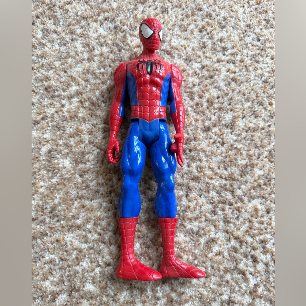 Marvel Red and Blue Superhero Action Figure